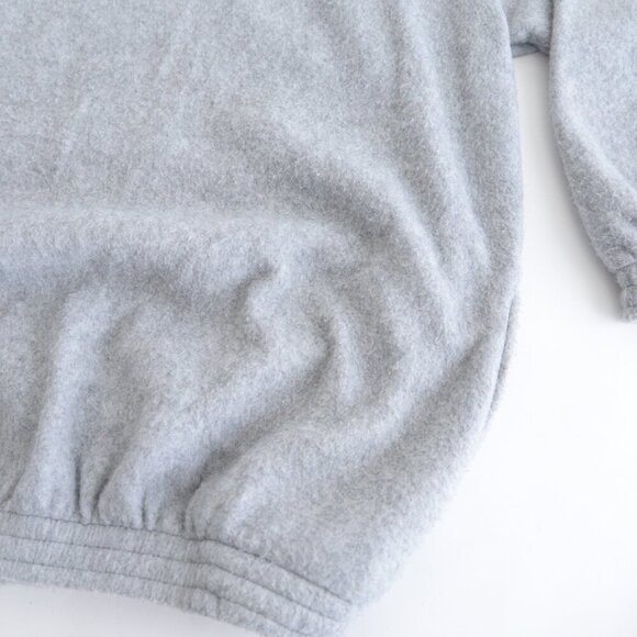 Vintage Great Canadian Rugged Wear Soft Fleece Hooded Pullover Gray Sweatshirt - Picture 5 of 9